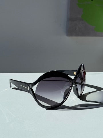 Tom Ford Carine FT0902 Black Mask Sunglasses