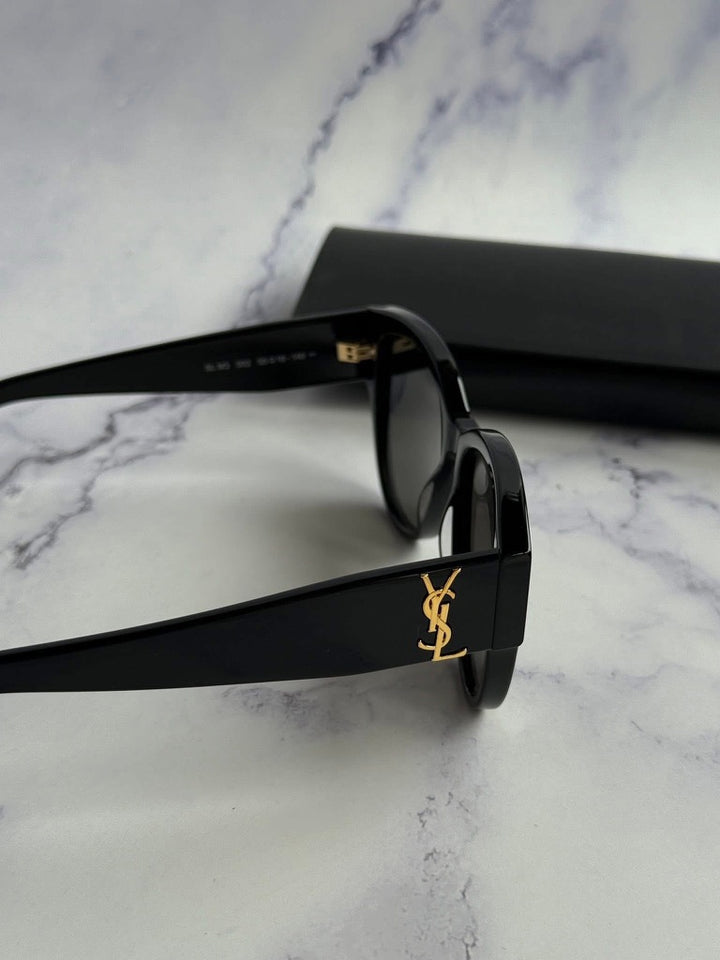 Saint Laurent SL M3 Cat Eye Sunglasses in Black