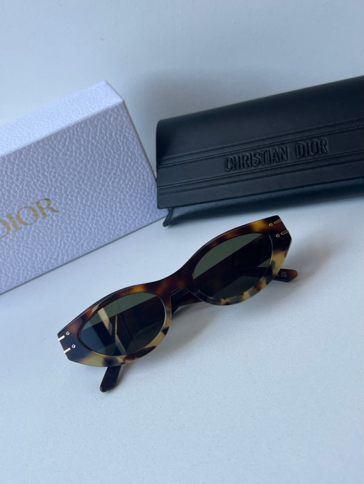 Dior Signature B5I Cat Eye Sunglasses in Brown