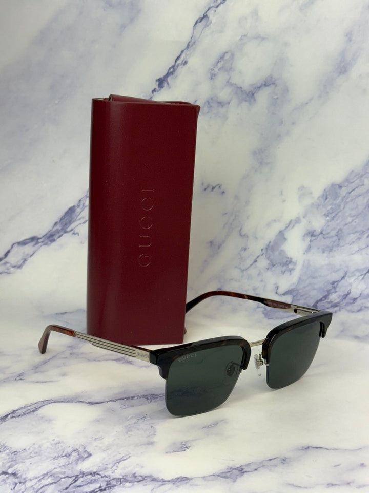 Gucci GG1226S Brown Clubmaster Sunglasses