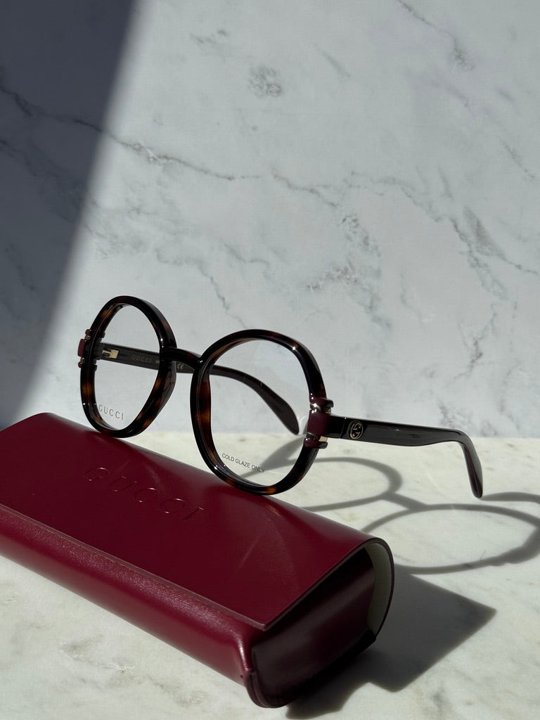 Gucci GG0973O Marcos de metal plateado