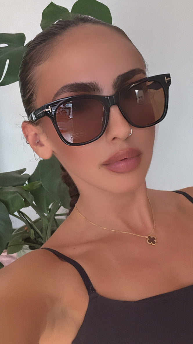 Tom Ford Brooklyn FT0833 Sunglasses in Black