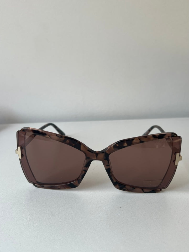 Tom Ford Gia FT0766 Gafas de sol en rosa vintage