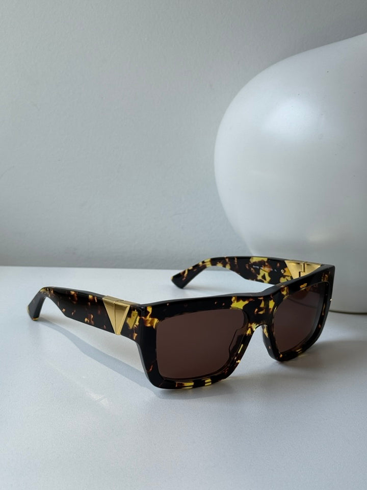 Bottega Veneta BV1178S Havana Brown Sunglasses
