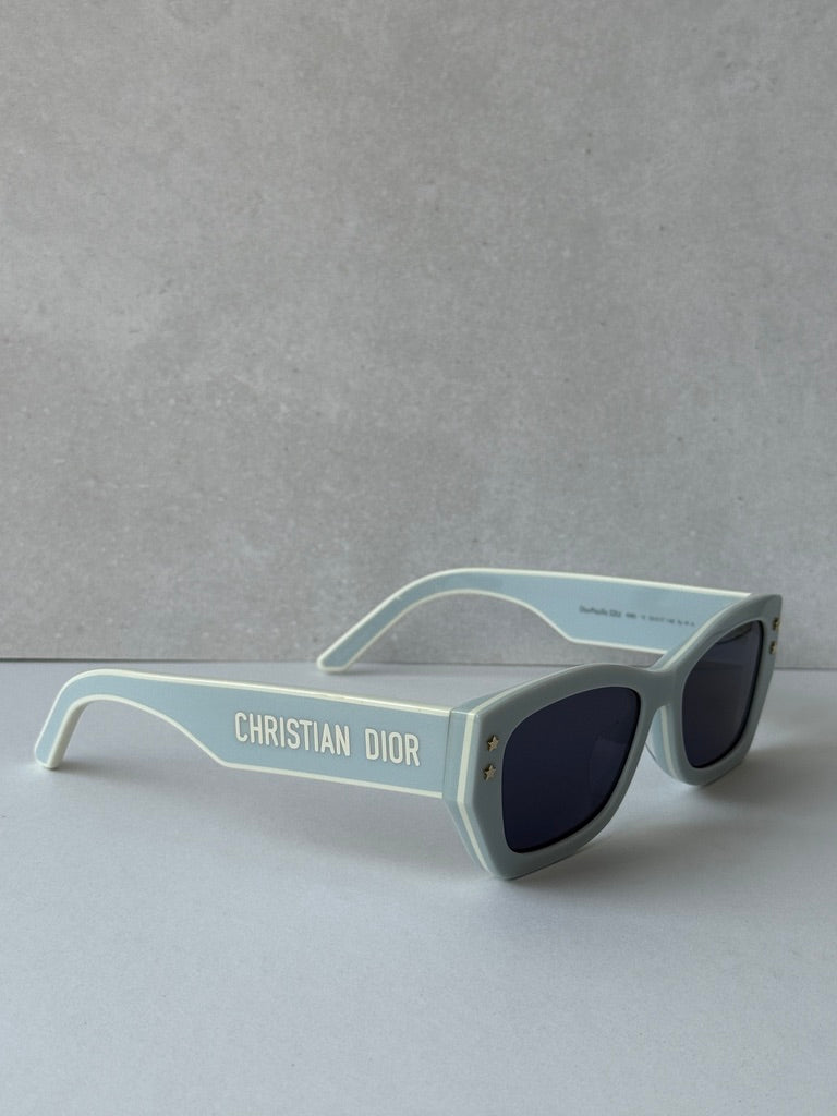 Dior Pacific S2U Cat Eye Sunglasses in Baby Blue