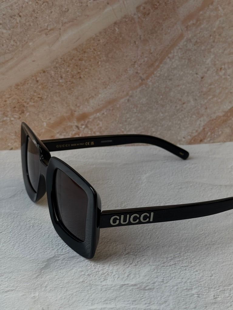 Gucci GG1718S Square Sunglasses in Black