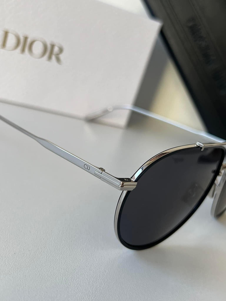 Dior Blacksuit AU Aviator Sunglasses in Black