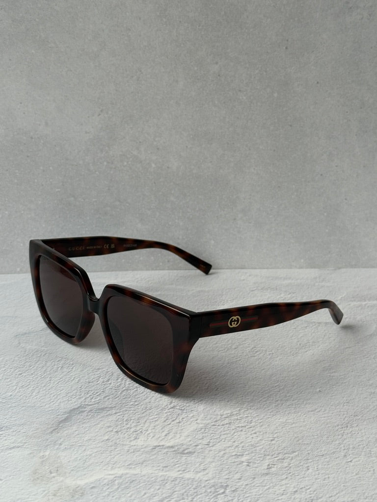 Gucci GG2102S Brown Square Sunglasses