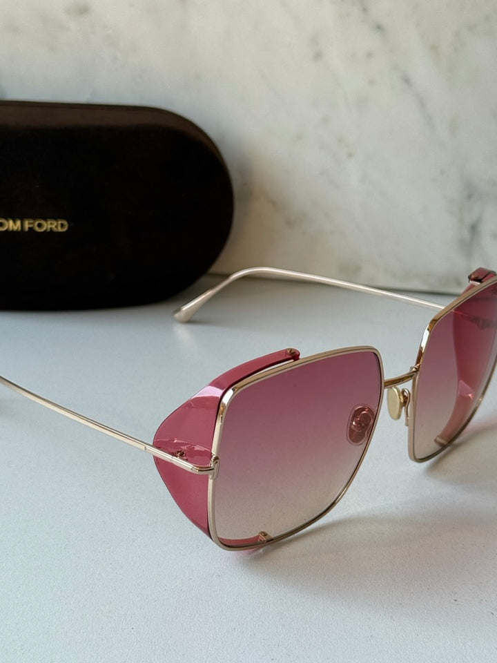 Tom Ford Toby FT0901 Shielded Sunglasses in Pink