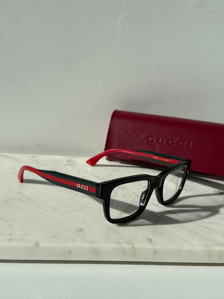 Monturas de ojos de gato Gucci GG0634O en marrón