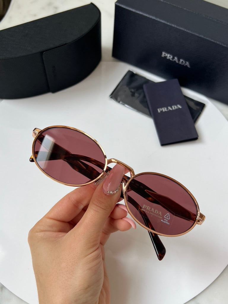Prada PR65ZS Sunglasses in Violet Lens