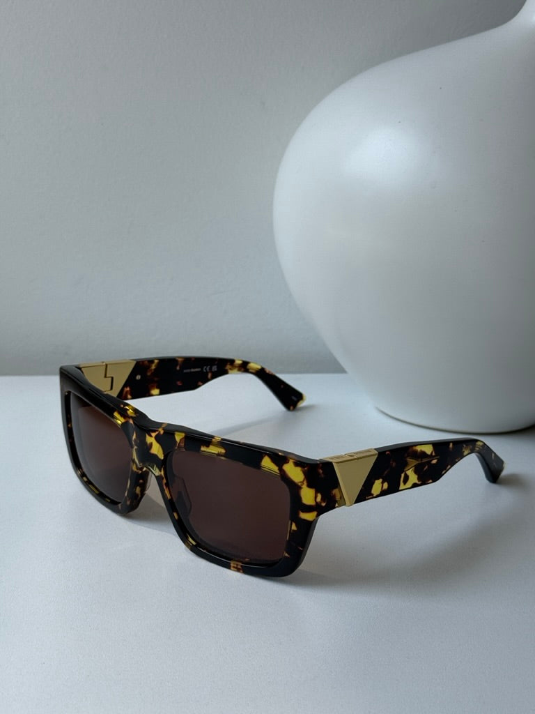 Bottega Veneta BV1178S Havana Brown Sunglasses