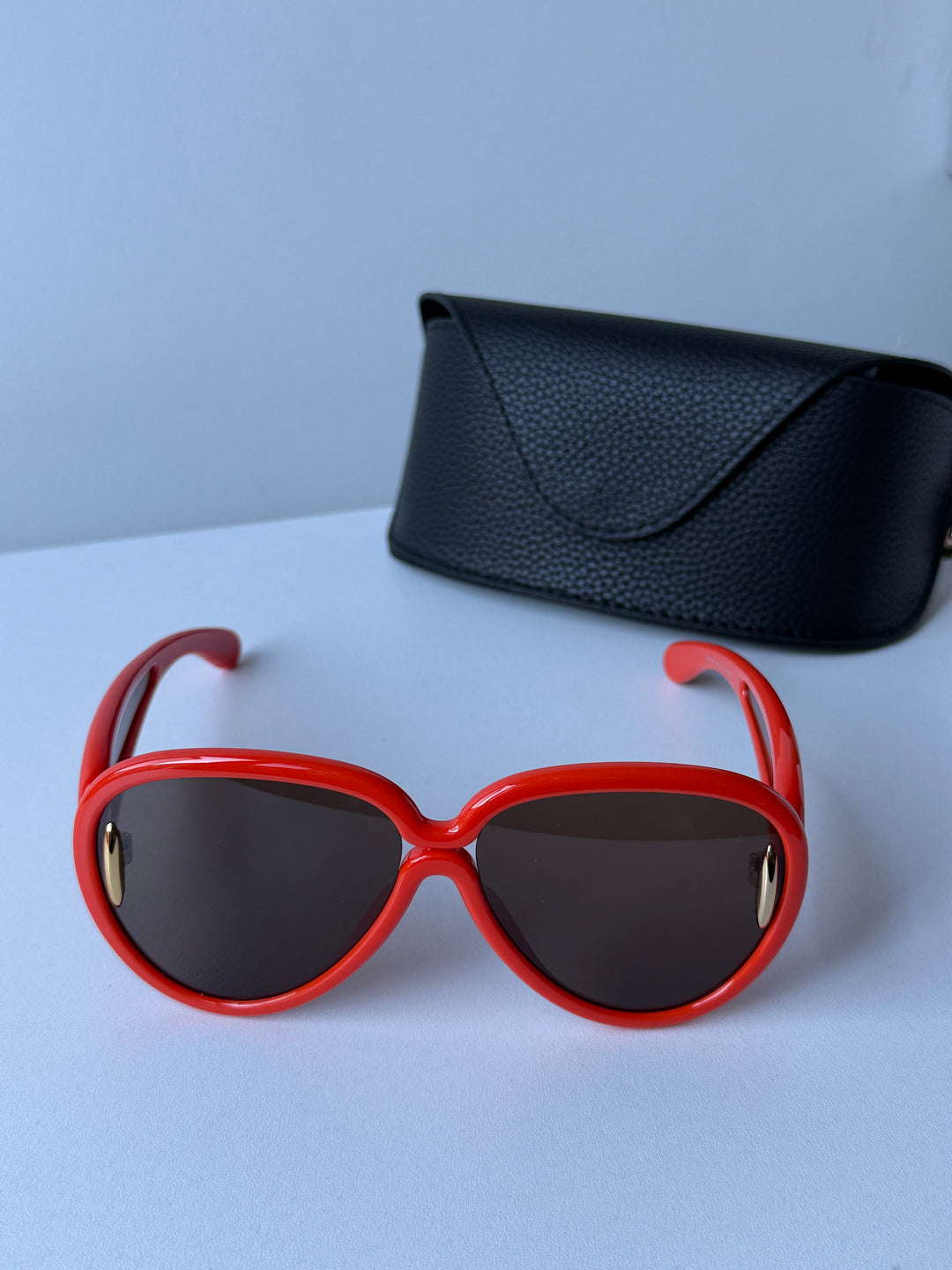 Loewe LW40132I Paula's Ibiza Sunglasses in Orange
