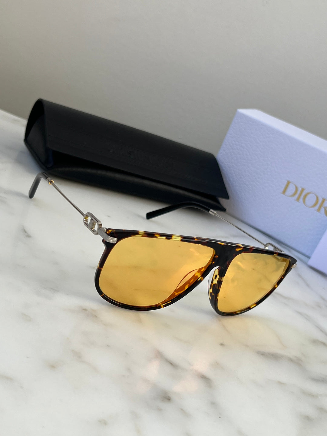 Dior CDLink S2U Sunglasses in Havana Brown