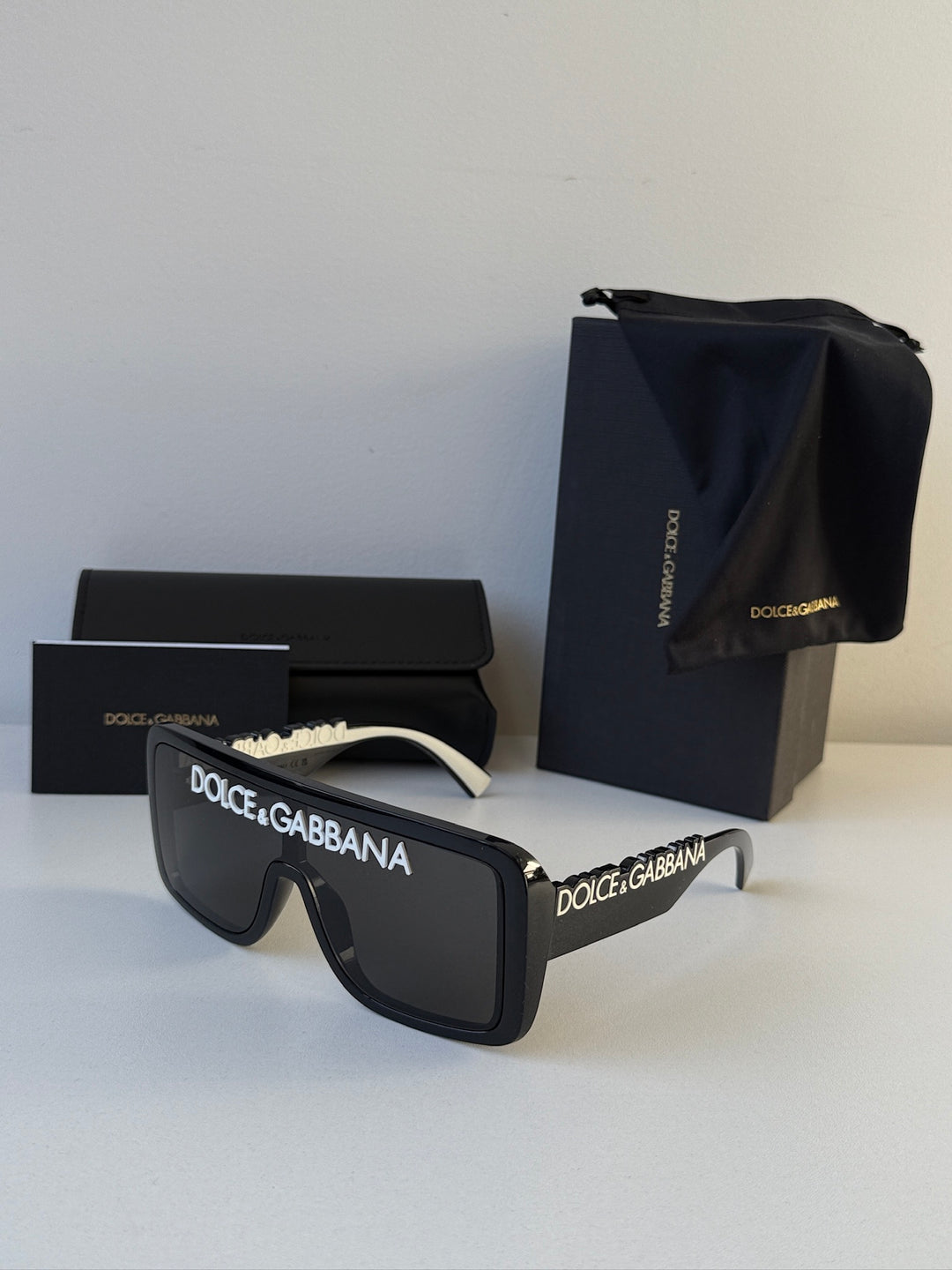 Dolce & Gabbana DG6204L Black Mask Sunglasses