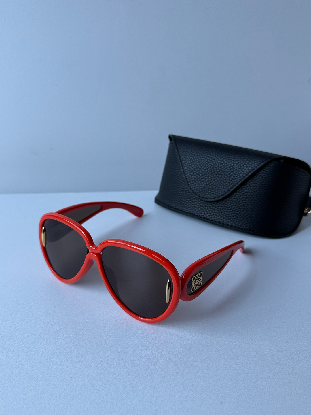 Loewe LW40132I Paula's Ibiza Sunglasses in Orange