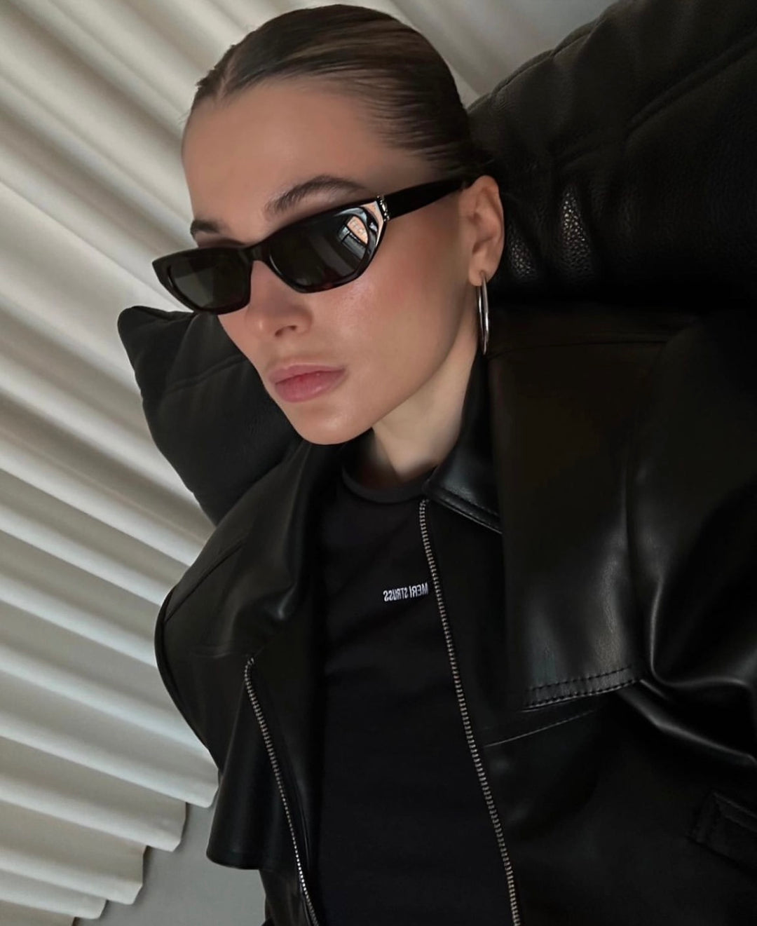 Saint Laurent SL M126 Sunglasses in Black