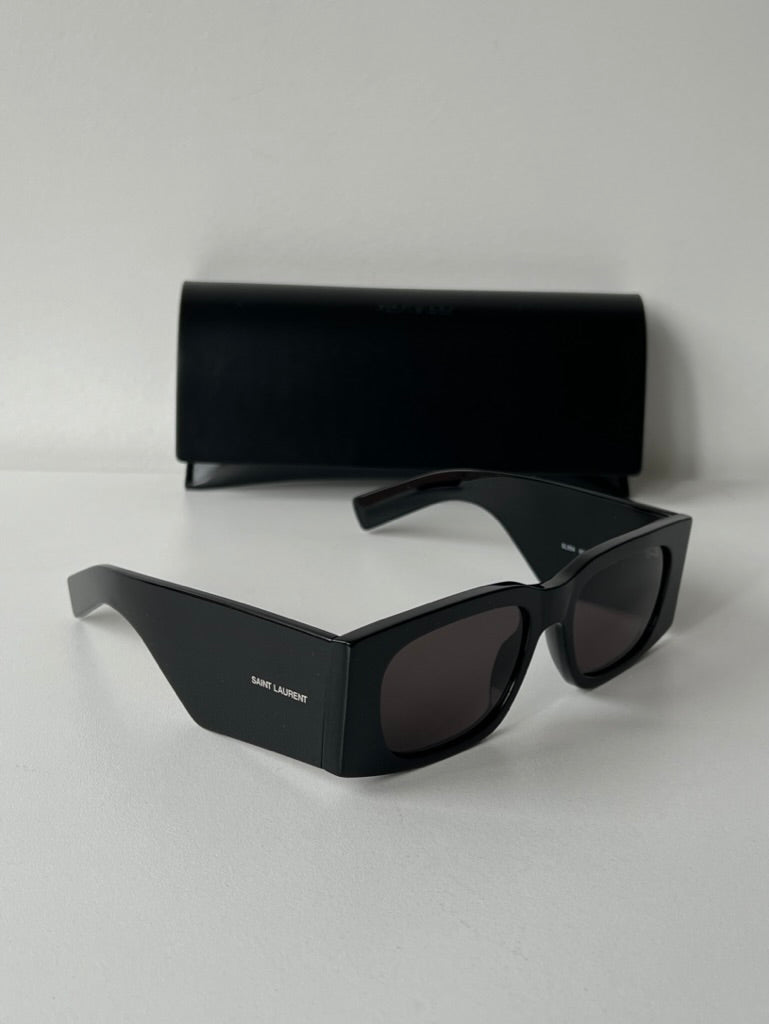 Saint Laurent SL654 Sunglasses in Black