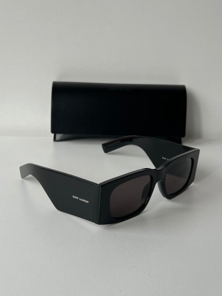 Saint Laurent SL654 Sunglasses in Black