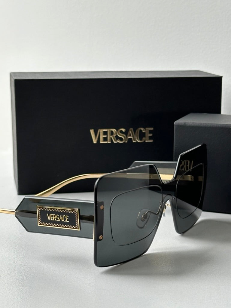 Versace VE2277 Sunglasses in Gold Grey