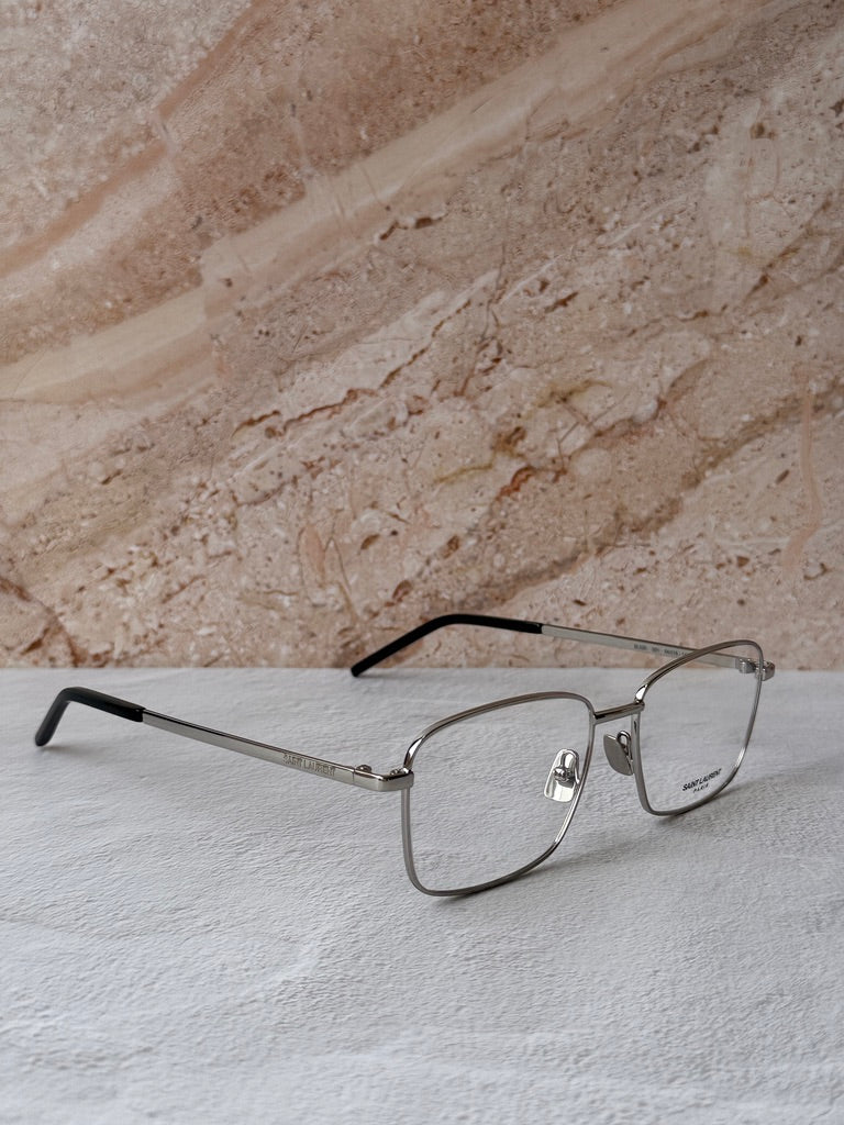 Monturas de anteojos Saint Laurent SL291 Mica Cat Eye en marrón