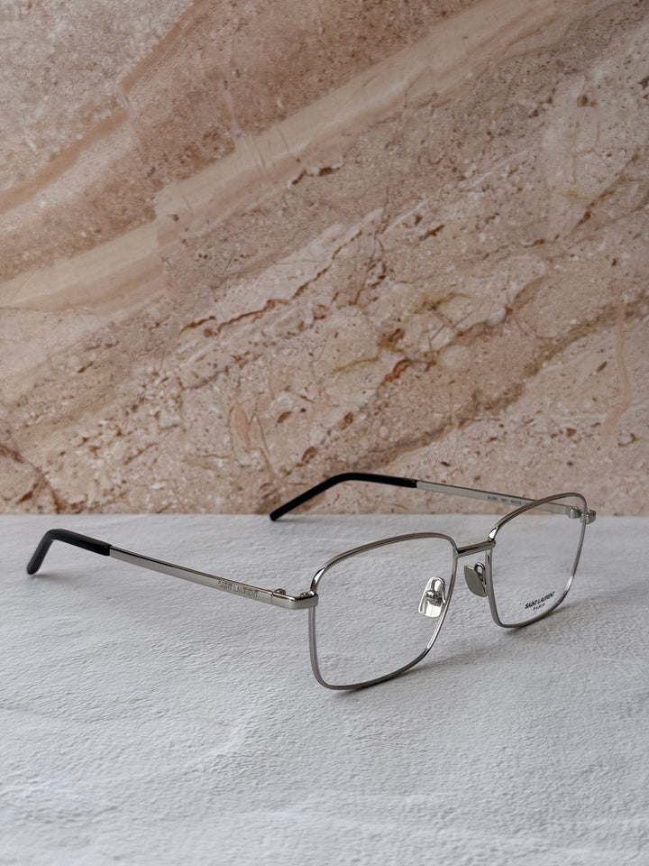 Monturas de anteojos Saint Laurent SL291 Mica Cat Eye en marrón