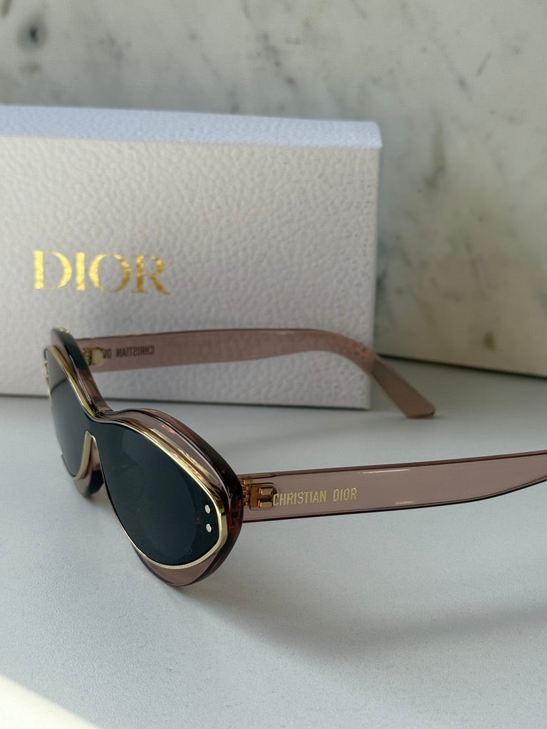 Dior Meteor B1I Cat Eye Sunglasses in Mauve