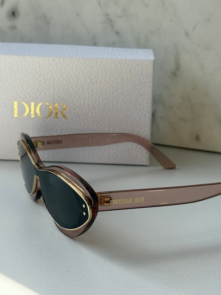 Dior Meteor B1I Cat Eye Sunglasses in Mauve