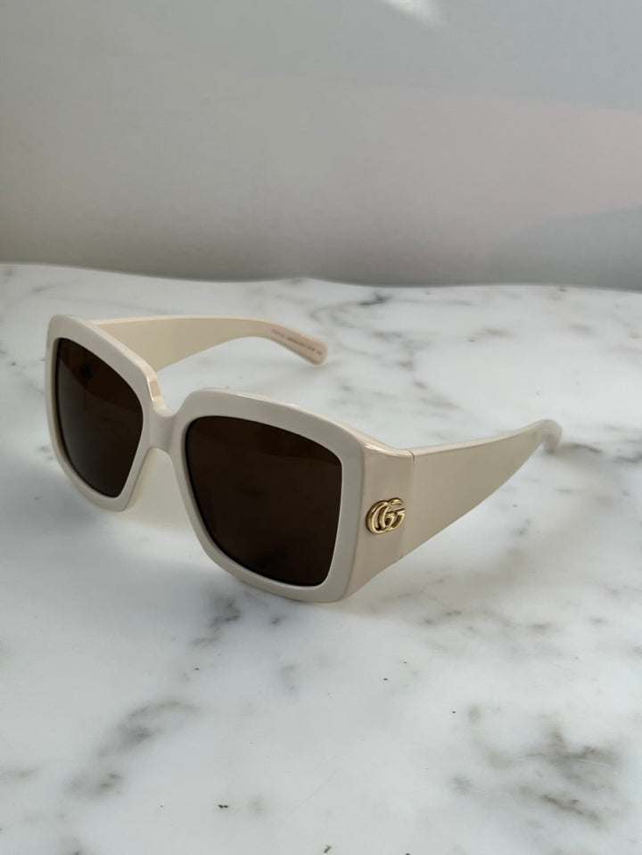 Gucci GG1402S Ivory White Sunglasses