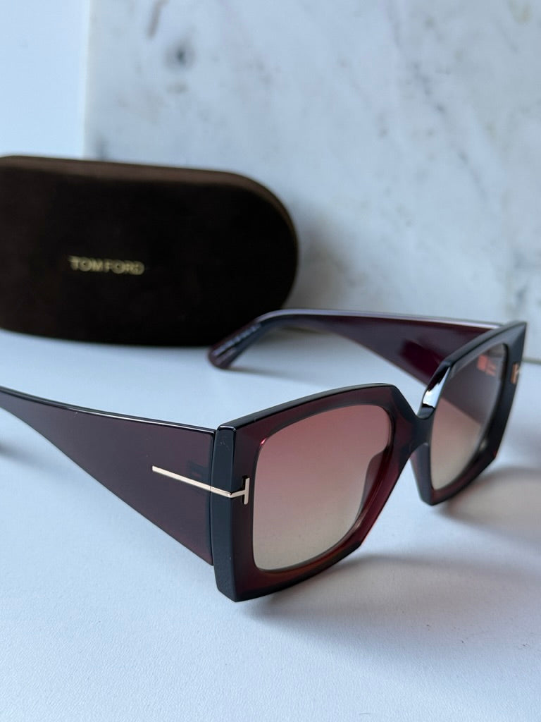 Tom Ford Jacquetta FT0921 Square Brown Sunglasses