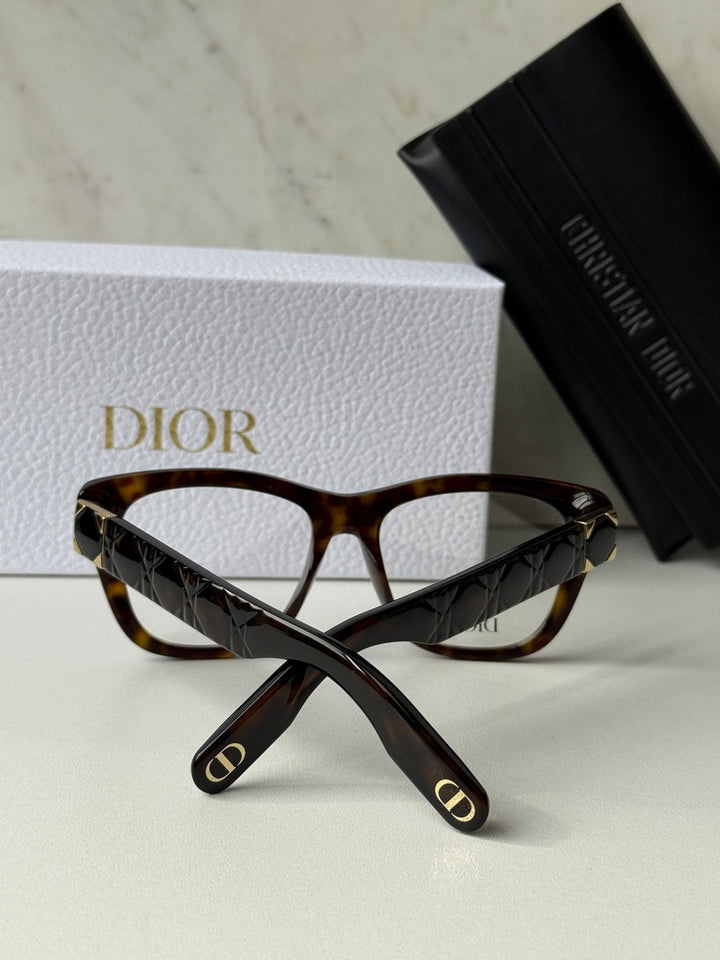 Dior Lady 95.22O S1I Cat Eye Frames in Havana Brown