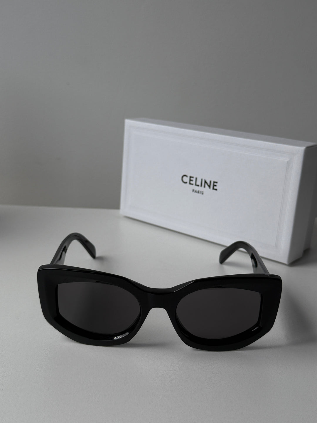 Celine CL40277I Bold Dot Black Sunglasses