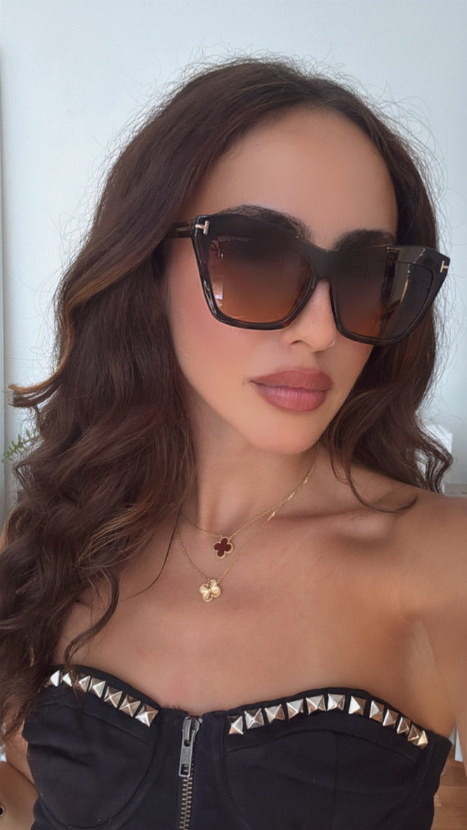 Tom Ford FT5690-B Gafas de sol con clip