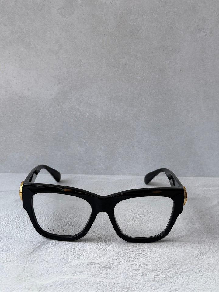 Monturas cuadradas Gucci GG1192O en negro 