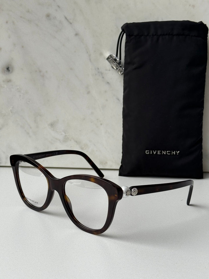 Givenchy GV50089I Brown Pearl Cat Eye Frames