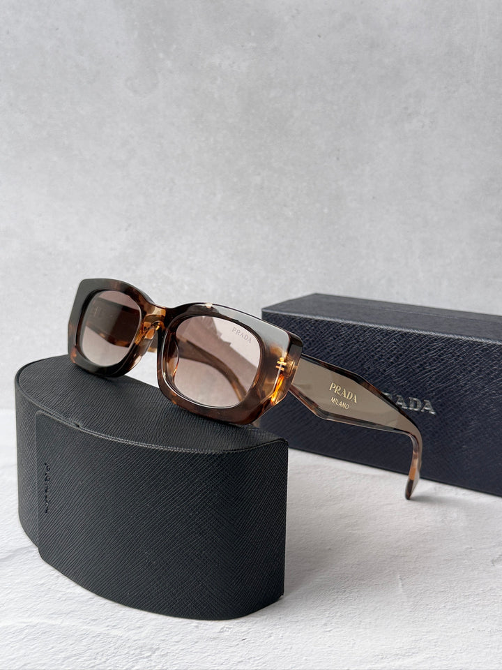 Prada PR B05S Sunglasses in Havana Powder
