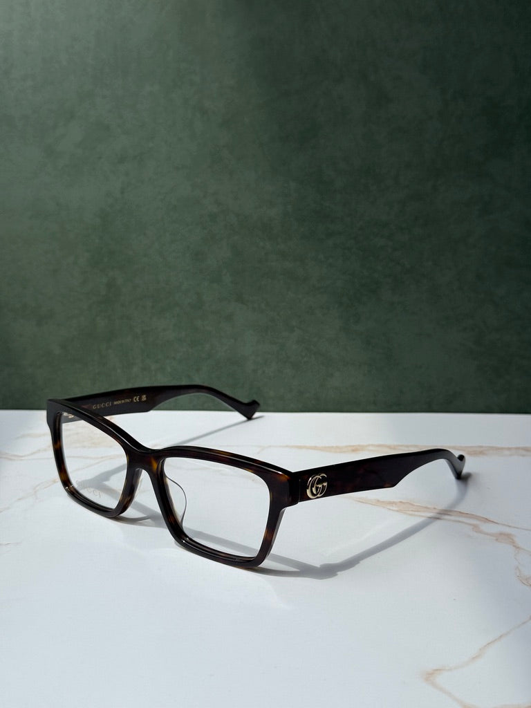 Monturas estilo ojo de gato Gucci GG1476OK en marrón 