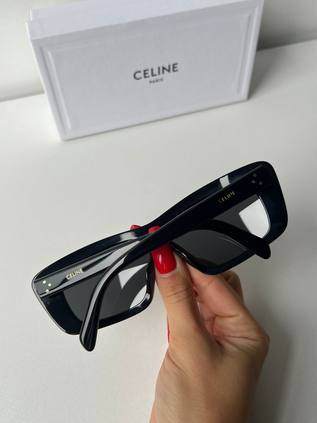 Celine CL40259I Black Square Sunglasses Designer Daydream