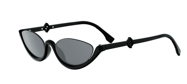 Fendi FE40178U Cat Eye Sunglasses in Black