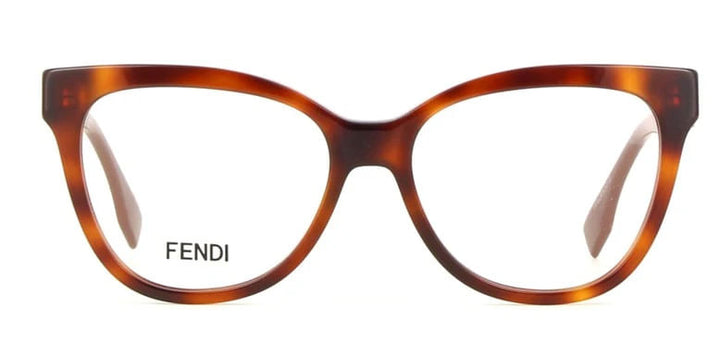 Fendi FE50093I Brown Cat Eye Frames