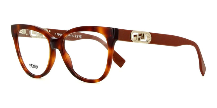 Fendi FE50093I Brown Cat Eye Frames