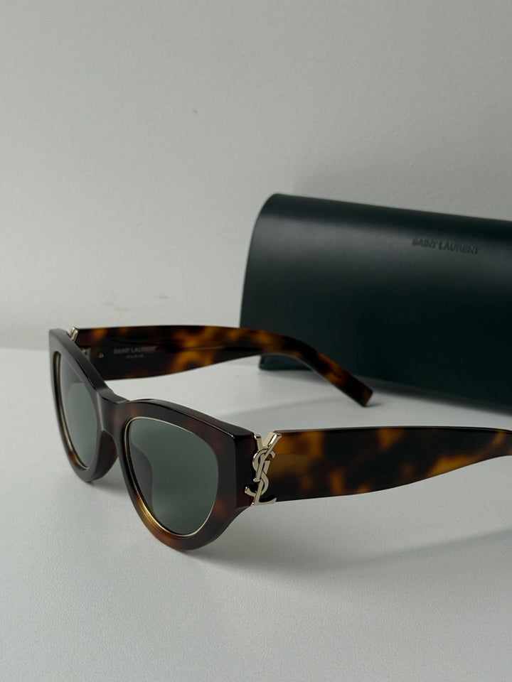 Gafas de sol Saint Laurent SLM94 en marrón Habana