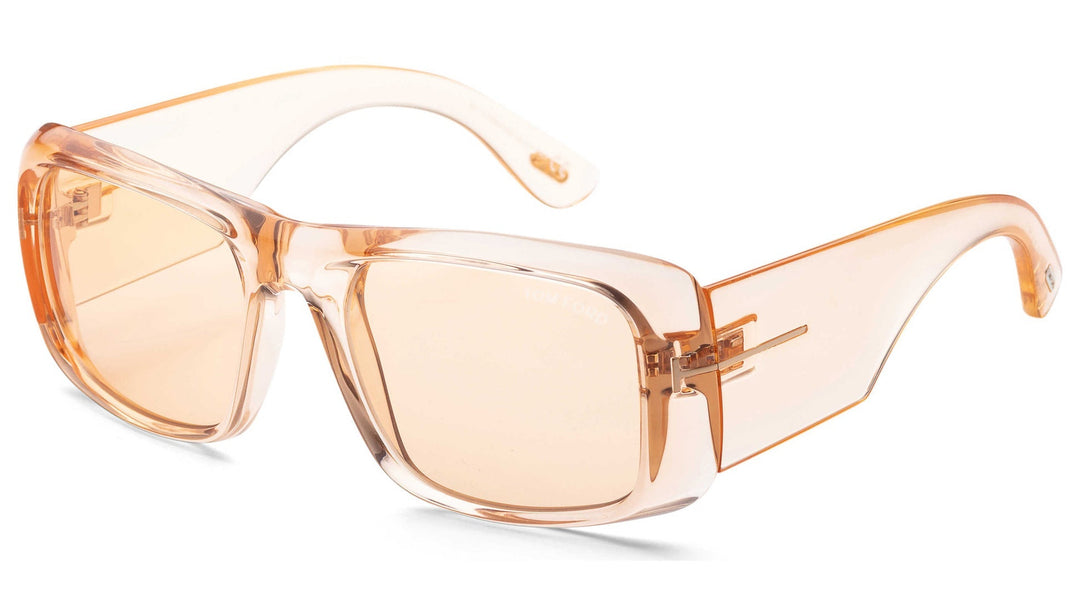 Tom Ford Aristotle FT0731 Sunglasses in Transparent Orange