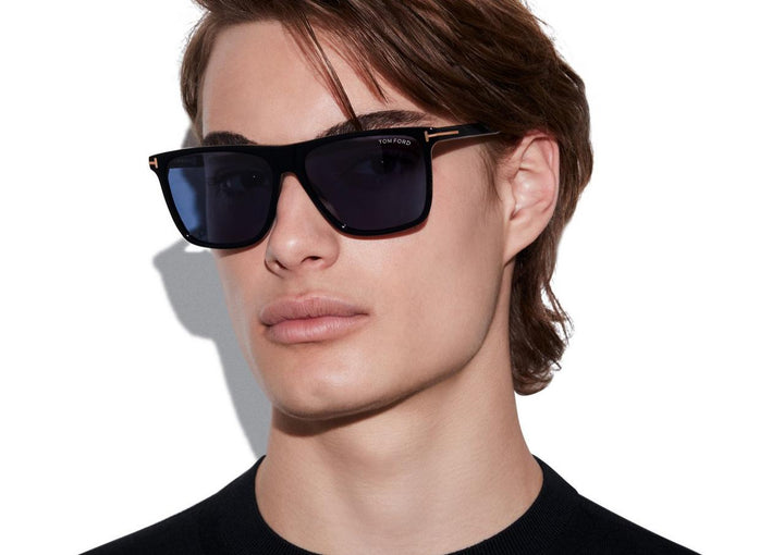 Tom Ford Fletcher FT0832-N Black Unisex Sunglasses