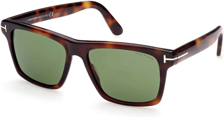Tom Ford Buckley TF0906 Sunglasses in Havana Brown Green