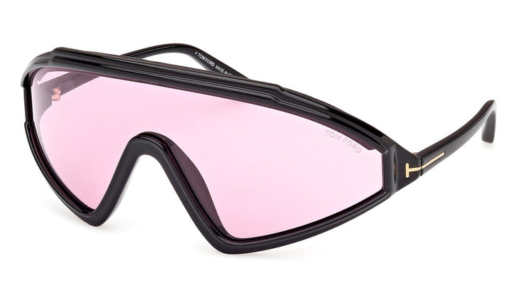 Tom Ford Lorna FT1121 Black Pink Sunglasses - Designer Daydream
