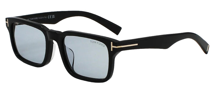 FT1148-D Black Rectangular Sunglasses
