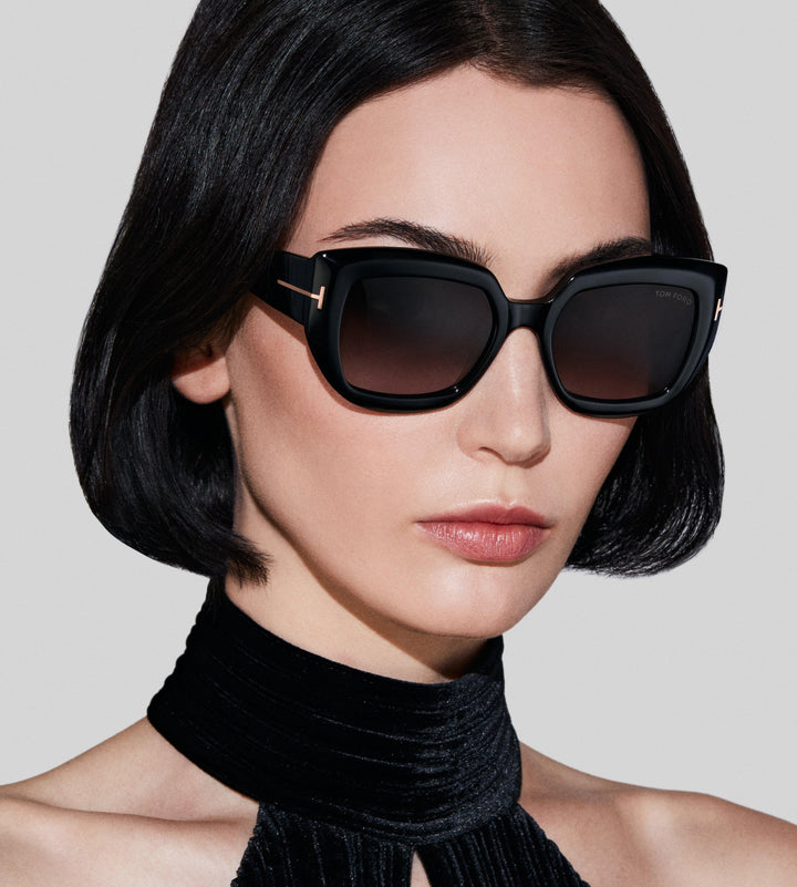 Tom Ford Saltzman FT1192 Sunglasses in Black