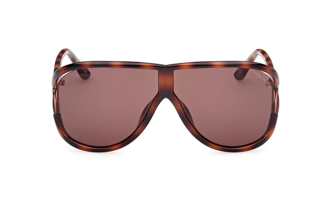 Tom Ford Axel FT1197 Aviator Sunglasses in Havana Brown - Product Image 4 - Designer Daydream
