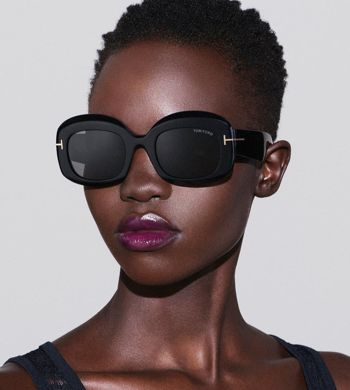 Tom Ford Carmen FT1219 Sunglasses in Black